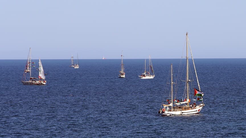 AB, Küresel Sumud Filosu için İsrail'e çağrı yapmadı