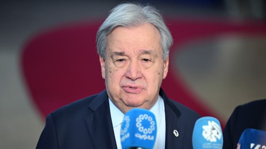 Guterres'ten Nükleer Silahlar İçin Söz Verme Çağrısı