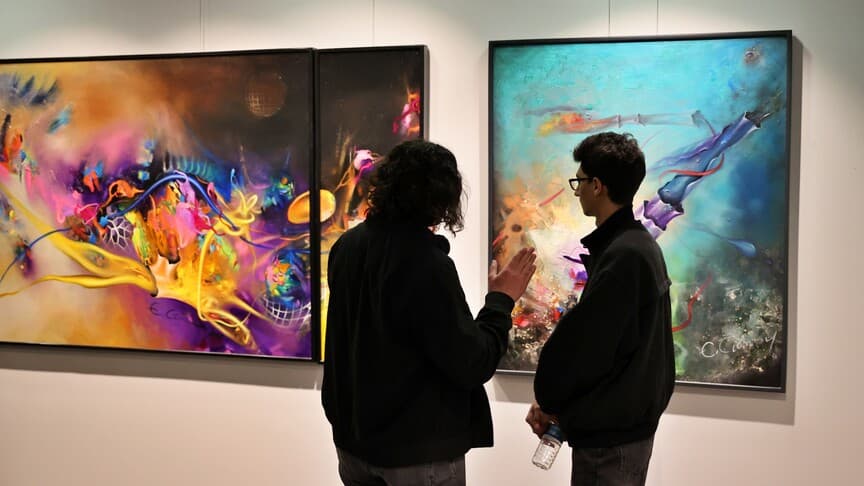 Samsun'da Transhüman-izm Sergisi Sanatseverlerle Buluştu