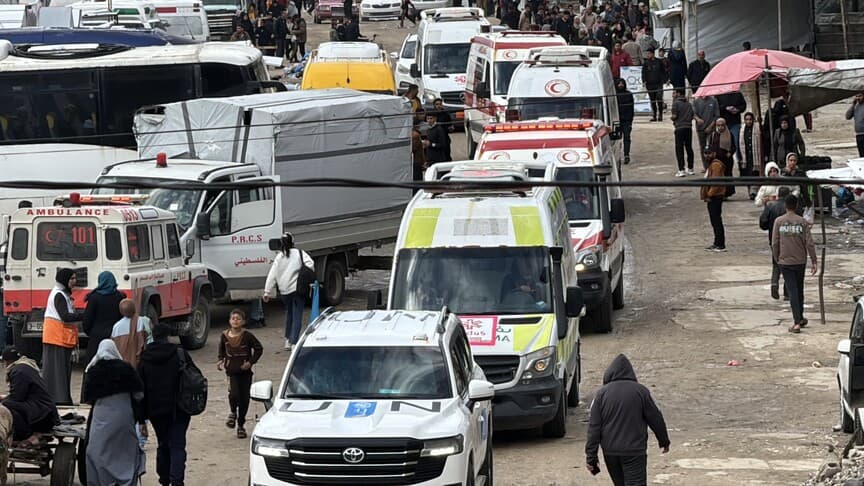 Refah Kapısı'ndan 24 Hasta Gazze'den Tedavi İçin Ayrıldı