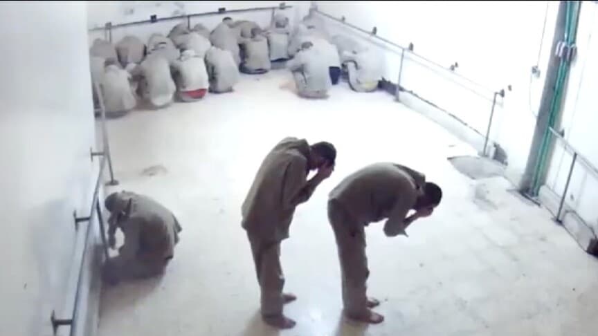 Suriye'deki Saydnaya Hapishanesi'nden Şok Görüntüler Paylaşıldı