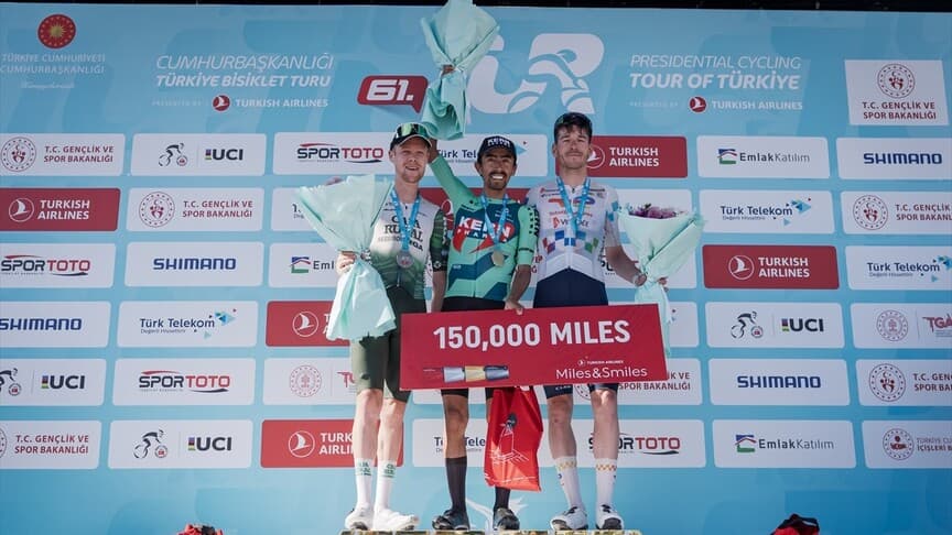 Sosa, 61. Türkiye Bisiklet Turu'nda Üçüncü Etabı Kazandı
