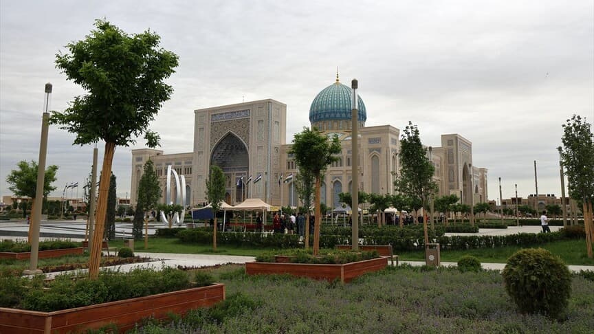 Özbekistan İslam Medeniyeti Merkezi 3 Bin Yıllık Tarihi Yansıtıyor