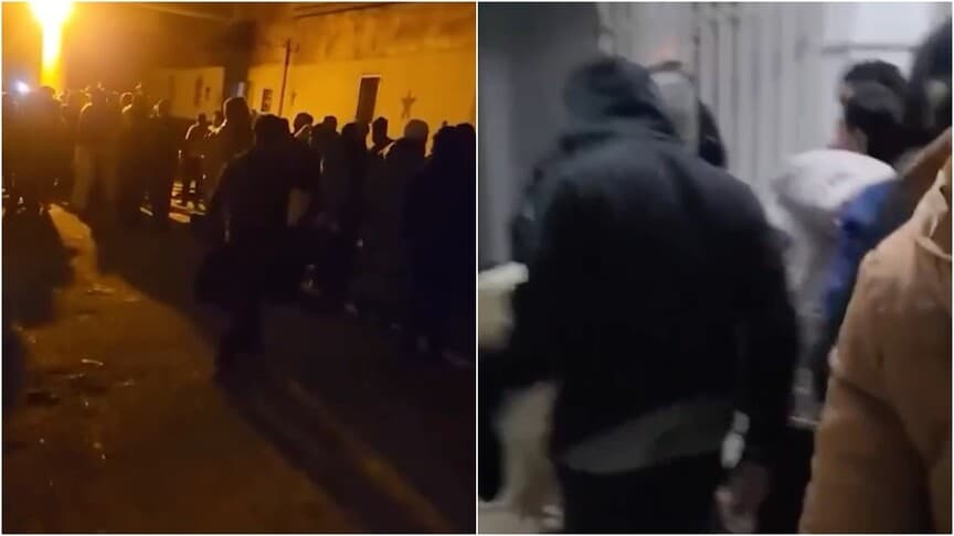 Saydnaya Hapishanesi'nde Mahkumların Serbest Kalma Görüntüleri