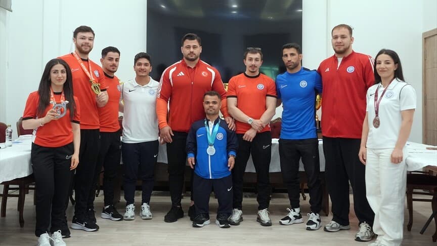 Ankara'da Avrupa Şampiyonu Milli Sporcularla Basın Buluşması