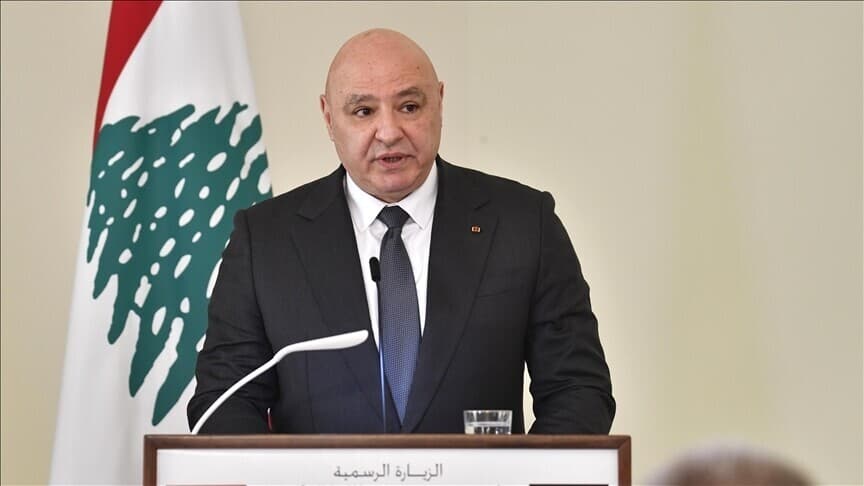 Lübnan Cumhurbaşkanı Avn, Müzakere Çağrısında Bulundu