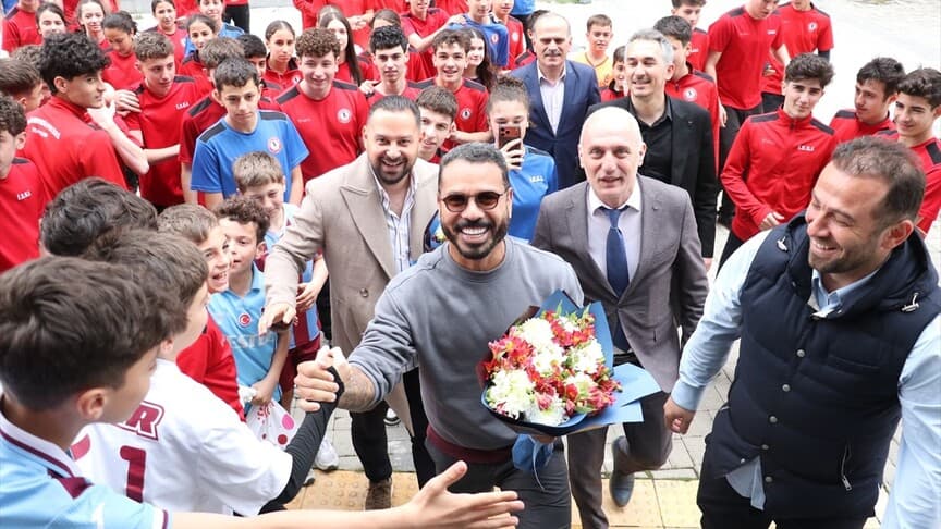 Alanzinho, Trabzonspor Anılarıyla Öğrencilerle Buluştu