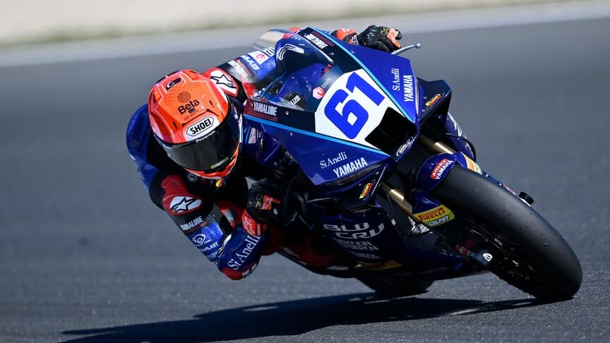 Can Öncü, Çekya'daki Supersport Yarışını İkinci Tamamladı